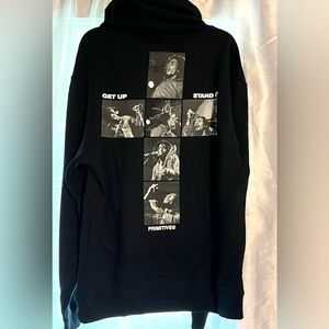 Primitive Hoodie Bob Marley Black Sweatshirt Streetwear Collab Large Mens Gifts
